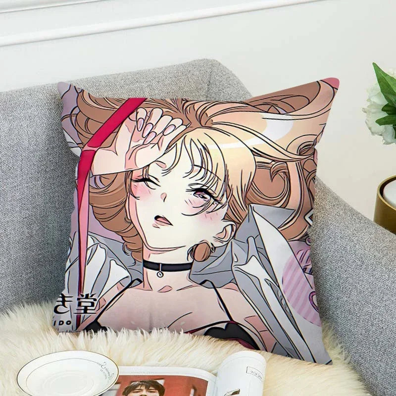 Axyaa 40*40 and 45*45 Decorative Pillow Covers for Stylish Room Cushions