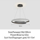 Axyaa Circular White LED Pendant Lamp for Home, Living Room, Dining Room, Bedroom