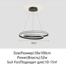 Nordic White LED Pendant Lamp by Axyaa - Minimalist Design for Home Decor