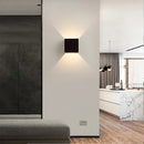 Axyaa LED Up/Down Wall Lamps, Modern Lighting for Bedroom, Living Room, 6W