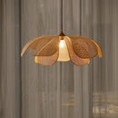 Axyaa Zen Tea Room Rattan Art Flower Chandelier