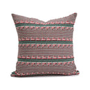Axyaa Christmas Snowflakes Red Checked Tree Pillow Cover Home Decoration