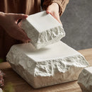 Axyaa Irregular Stone Plate for High-end Dining Experience