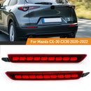 Axyaa Car Rear Bumper Reflector Light for Mazda CX-30 CX50 CX-50 2020-2022