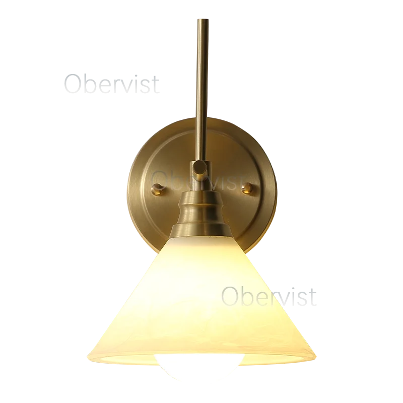 Copper Modern Wall Lamp Sconce Axyaa Home Lighting