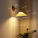 Axyaa Ceramic Copper LED Wall Lamp Nordic Modern Wandlamp Applique Da Parete