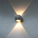 Axyaa Outdoor Waterproof Wall Lamp, Up/Down Light for Garden, Porch, Terrace, Hallway, Balcony