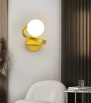 Axyaa Nordic LED Wall Lamp: Stylish Interior Sconce for Energy Efficient Room Lighting