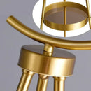Axyaa Glass Ball Tripod Floor Lamp: Nordic Luxury for Living Room, Bedroom & Study