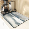 Axyaa Four Seasons Pattern Table Placemats - Absorbent Cup Stand Mats