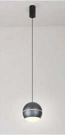 Axyaa Modern Spotlight Chandelier: Small Pendant Lamp for Bedroom, Dining & Living Room