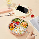 Axyaa Capybara Stainless Steel Bento Lunch Box Set