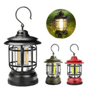 Axyaa Rechargeable Retro Camping Lantern Waterproof LED Tent Lamp