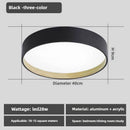 Axyaa Nordic LED Ceiling Lamp for Modern Living Room, Bedroom, Study, and Corridor