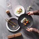 Axyaa Western Dining Dish Set for Steak, Salad, Dessert - Luxury Tableware for Home and Camping
