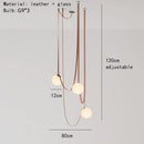 Axyaa Nordic Minimalist Belt Headboard Pendant Light