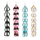 Axyaa 6-Layer Foldable Shoe Storage Hanging Bag for Closet Organization