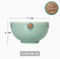 Axyaa Zodiac 4.5-inch Celadon Rice Bowl - Creative Twelve Chinese Zodiac Ceramic Tableware