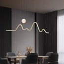 Axyaa Vintage Pendant Ceiling Chandelier Indoor Lighting for Dining and Living Room
