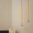 Axyaa Nordic Pendant Light for Kitchen Island with Long Pole for Dining Room & Bar