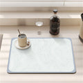 Axyaa Cartoon Flowers Silicone Coasters - Absorbent Kitchen Drying Mat