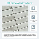 Axyaa 3D Wall Stickers: Peel and Stick Self-adhesive Waterproof Backsplash Kitchen Tile