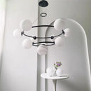 Axyaa Modern LED Pendant Light Fixtures for Living and Dining Room Chandeliers