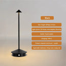 Axyaa Rechargeable Touch LED Table Lamp for Dining and Bar Settings