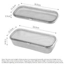 Axyaa 304 Stainless Steel Dishwasher Basket with Chopstick Holder - Save Space and Drain Efficiently
