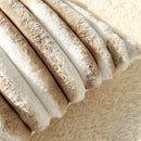 Axyaa Gradient Plush Faux-Fur Throw Pillow Cover - Nordic Style Ultra Soft Decorative Pillowcase