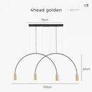 Axyaa Minimalist Postmodern Geometric Chandeliers for Home and Restaurants