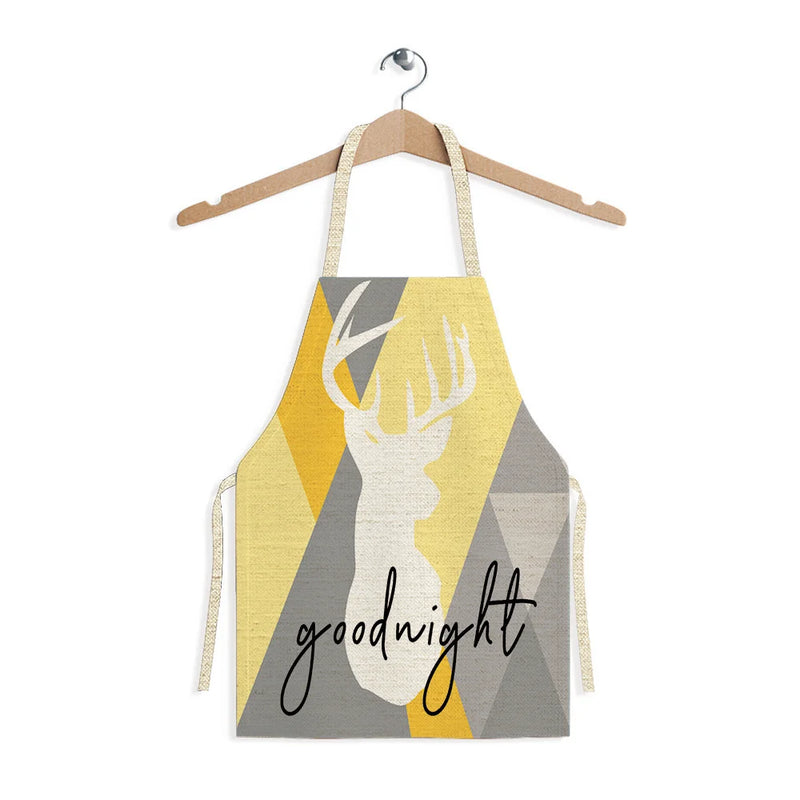 Axyaa Sunflower Kitchen Apron for Adults and Kids