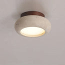Axyaa Minimalist Yellow Cave Stone Ceiling Light for Hallway and Staircase