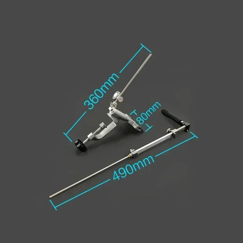 Axya Pro Metal Knife Sharpener Set with Diamond Whetstone and Fixed Angle Apex