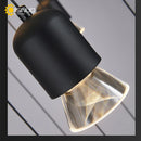 Axyaa Industrial Spiral Staircase Chandelier Pendant Light for Loft Duplex Double-Height Ceiling