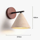Axyaa Nordic Retro Style Bedroom Wall Lamp - Japanese & Medieval Inspired Lighting