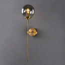 Axyaa Glass Ball Wall Sconce Light for Bedroom & Living Room