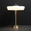 Axyaa Marble Table Lamp: Elegant LED Desk Light for Home Decor & Bedroom