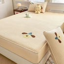 Axyaa Cute Pet Series Single-Piece Mattress - Cartoon Wind Towel Embroidered Padded