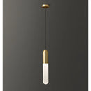 Axyaa Copper LED Chandelier Pendant Light for Home Decor