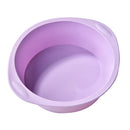 Axyaa Circular Silicone Cake Mold for Oven Baking - Food-Grade & Durable Pan