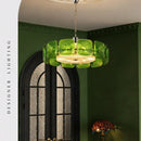 Axyaa Mid-century Murano Glass Chandelier: Artistic Retro Dimmable Pendant Light