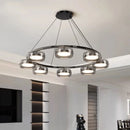 Axyaa LED Pendant Light Chandeliers for Living and Dining Room Decor
