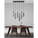 Axyaa Minimalist Glass Foyer Pendant Light for Elegant and Artistic Home Decor