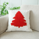 Axyaa Christmas Embroidered Pillow Cover Set - Elegant Holiday Decor for Home