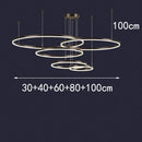 Axyaa Modern Pendant Chandelier for Dining Room Ceiling, LED Indoor Decorative Lighting