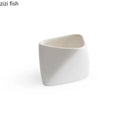 Axya Ceramic French Fries Bowl Set - Creative Tableware for Snacks and Seasonings