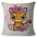 Axyaa Nordic Animal Cushion Cover - 45x45cm