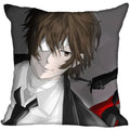 Axyaa Dazai Bungou Stray Dogs Pillow Case 40X40, 45X45cm