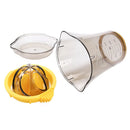 Axyaa Portable Lemon Juicer & Fruit Press for Easy Orange Juice - Manual Kitchen Tool